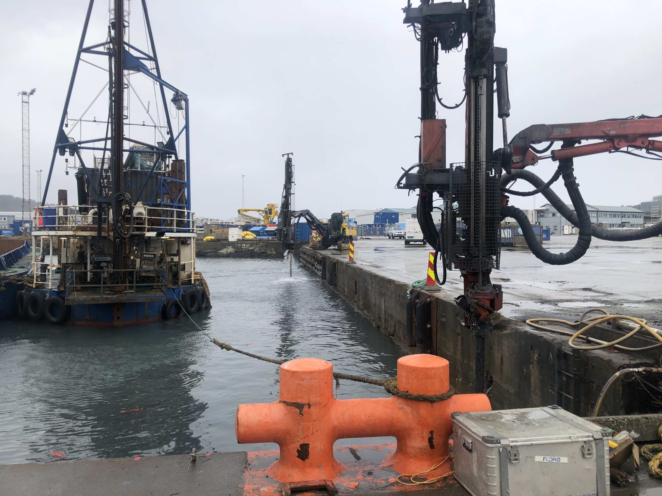 Rock stabilization/support - Sjoentreprenören
